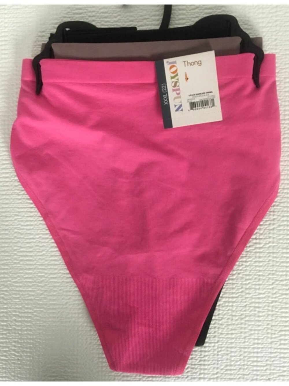 Joyspun 3 Pack Seamless hong Underwear Size XXXL 22 Pink Purple Black New